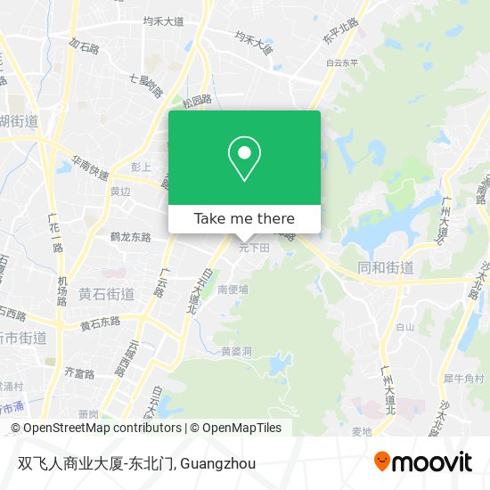 双飞人商业大厦-东北门 map