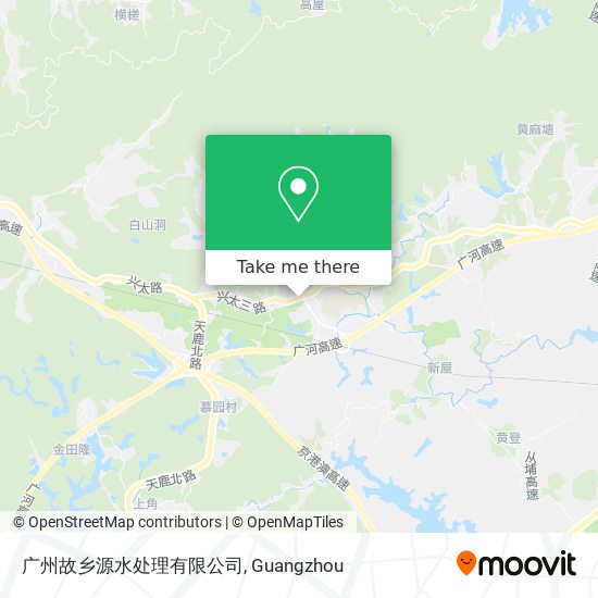 广州故乡源水处理有限公司 map