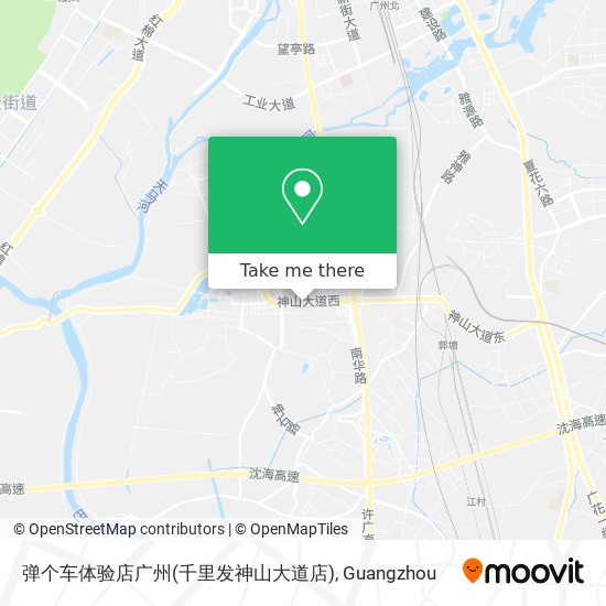 弹个车体验店广州(千里发神山大道店) map
