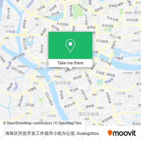 海珠区扶贫开发工作领导小组办公室 map