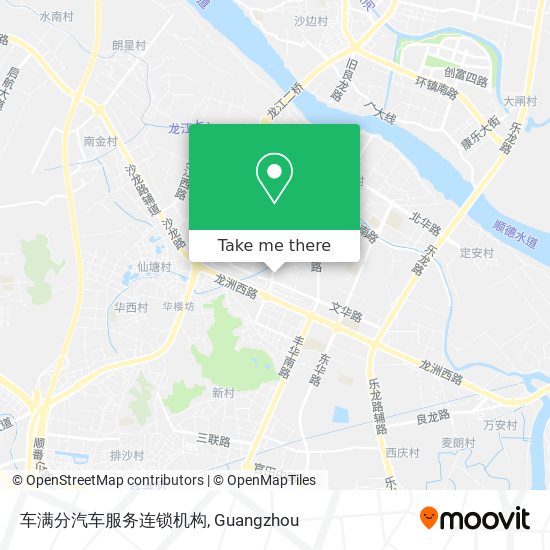 车满分汽车服务连锁机构 map