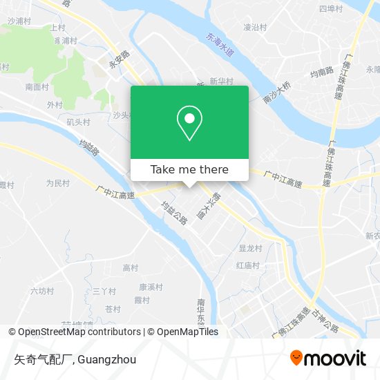 矢奇气配厂 map