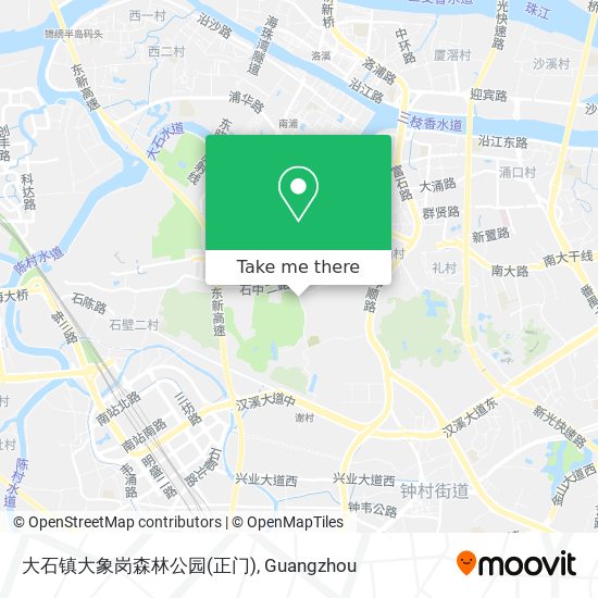 大石镇大象岗森林公园(正门) map