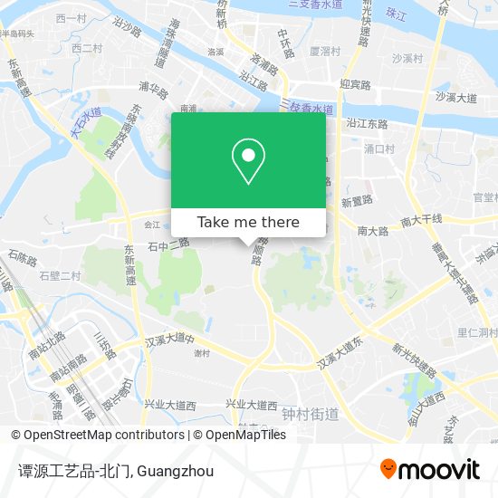 谭源工艺品-北门 map