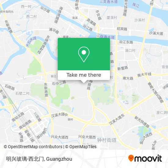 明兴玻璃-西北门 map