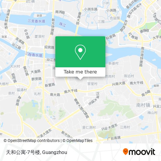 天和公寓-7号楼 map