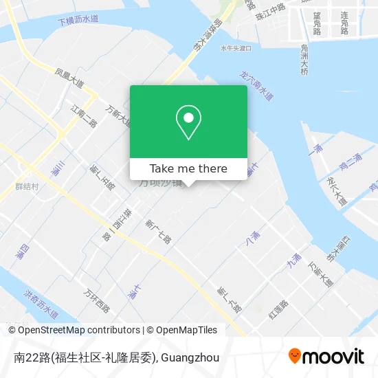 南22路(福生社区-礼隆居委) map