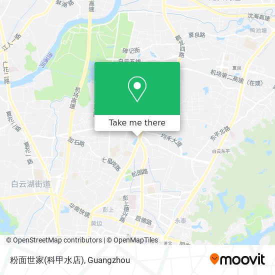 粉面世家(科甲水店) map