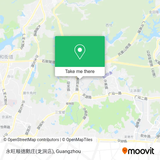永旺顺德鹅庄(龙洞店) map
