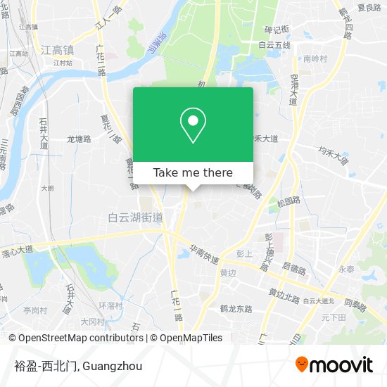 裕盈-西北门 map
