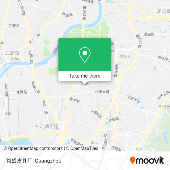 裕盛皮具厂 map