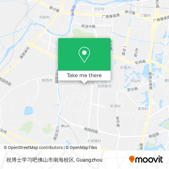祝博士学习吧佛山市南海校区 map