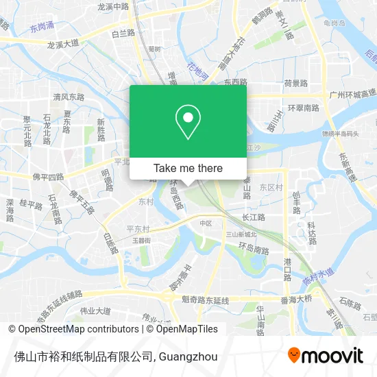 佛山市裕和纸制品有限公司 map