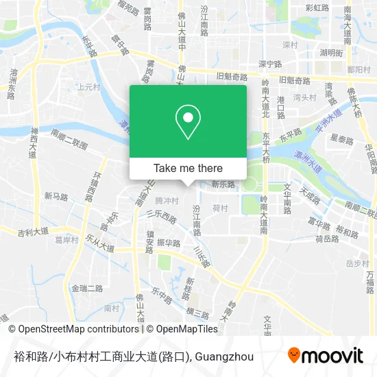 裕和路/小布村村工商业大道(路口) map