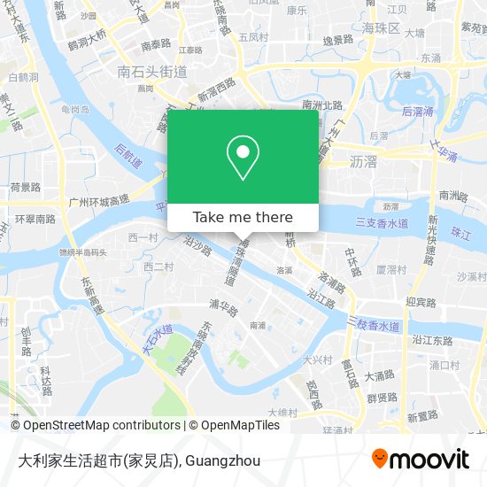 大利家生活超市(家炅店) map