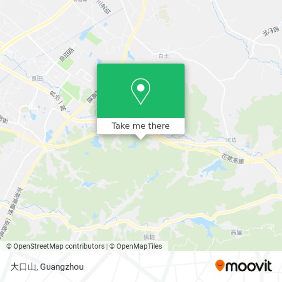 大口山 map