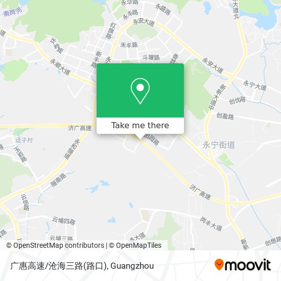 广惠高速/沧海三路(路口) map