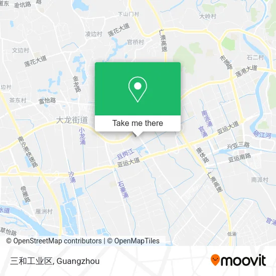 三和工业区 map
