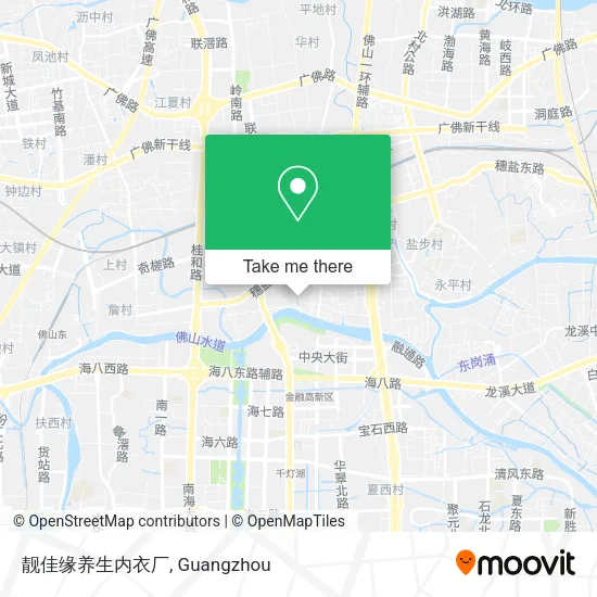 靓佳缘养生内衣厂 map