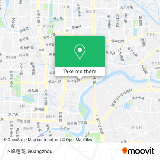 卜蜂莲花 map