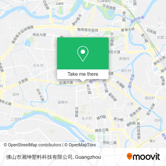 佛山市湘坤塑料科技有限公司 map