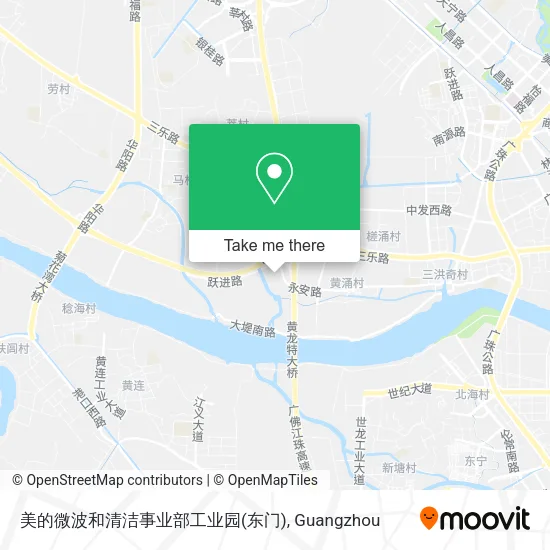 美的微波和清洁事业部工业园(东门) map