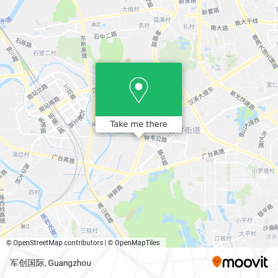 军创国际 map