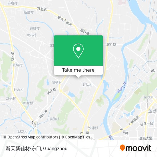 新天新鞋材-东门 map