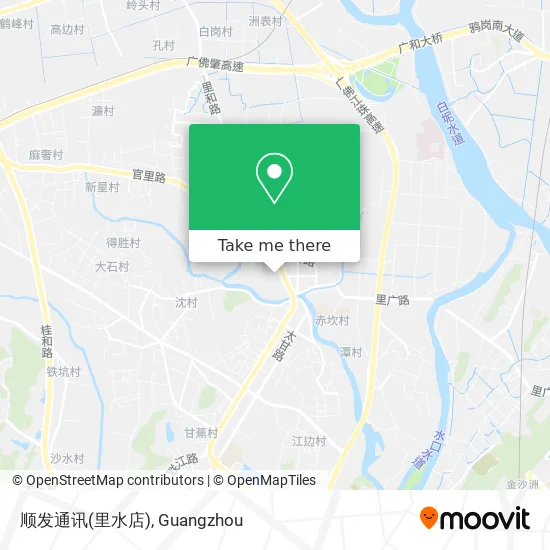 顺发通讯(里水店) map