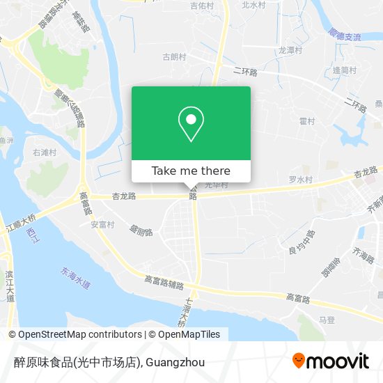 醉原味食品(光中市场店) map