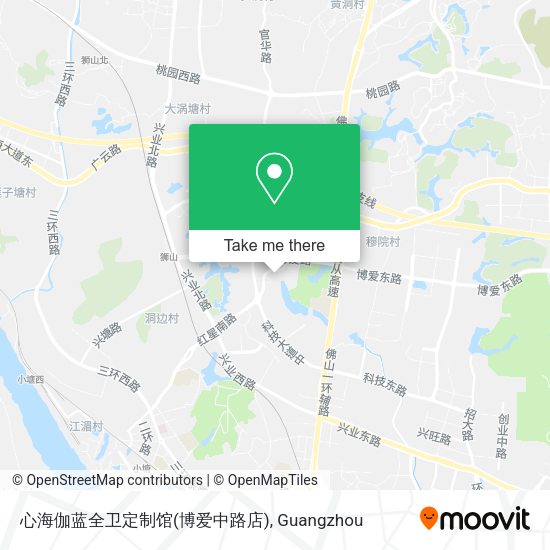 心海伽蓝全卫定制馆(博爱中路店) map