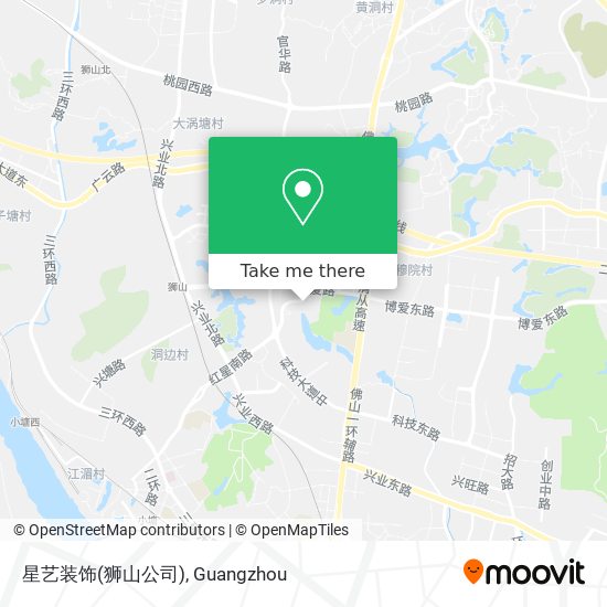 星艺装饰(狮山公司) map