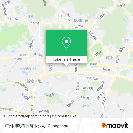 广州柯狗科技有限公司 map