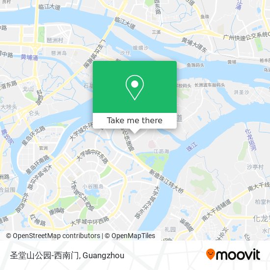 圣堂山公园-西南门 map