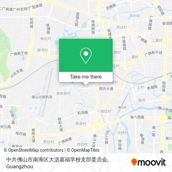 中共佛山市南海区大沥嘉福学校支部委员会 map