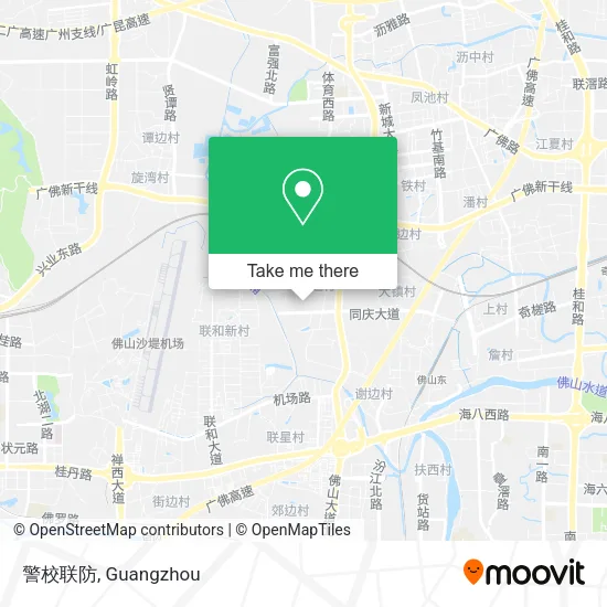 警校联防 map