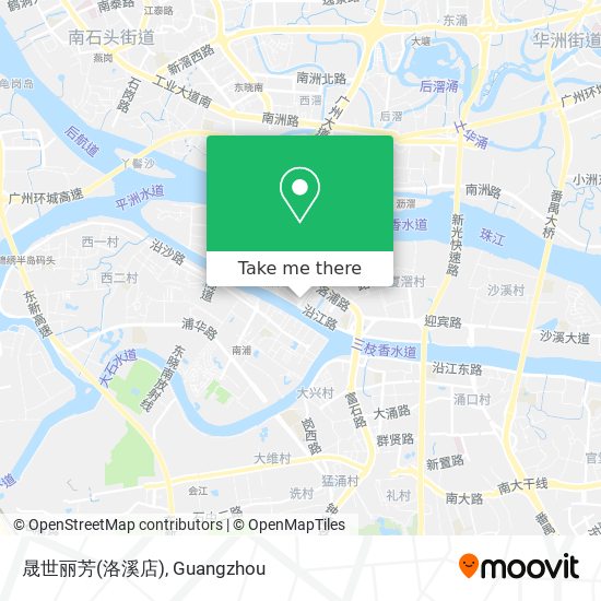 晟世丽芳(洛溪店) map