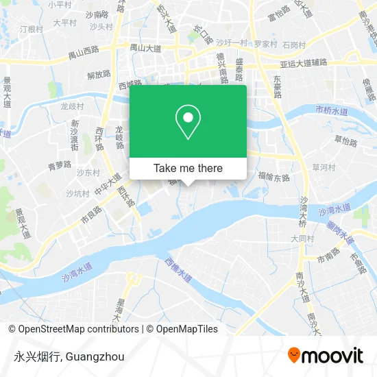 永兴烟行 map