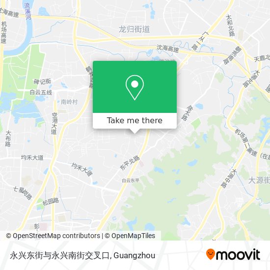 永兴东街与永兴南街交叉口 map
