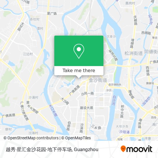 越秀·星汇金沙花园-地下停车场 map