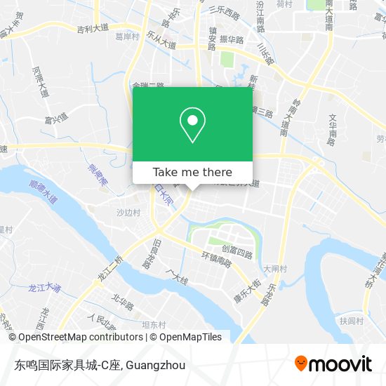 东鸣国际家具城-C座 map