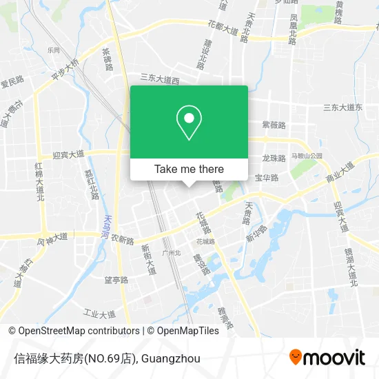 信福缘大药房(NO.69店) map