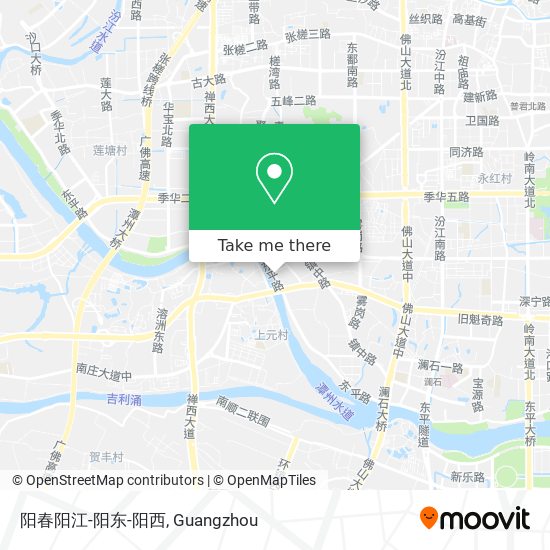 阳春阳江-阳东-阳西 map