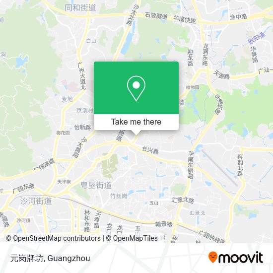 元岗牌坊 map