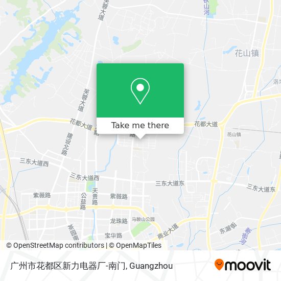 广州市花都区新力电器厂-南门 map