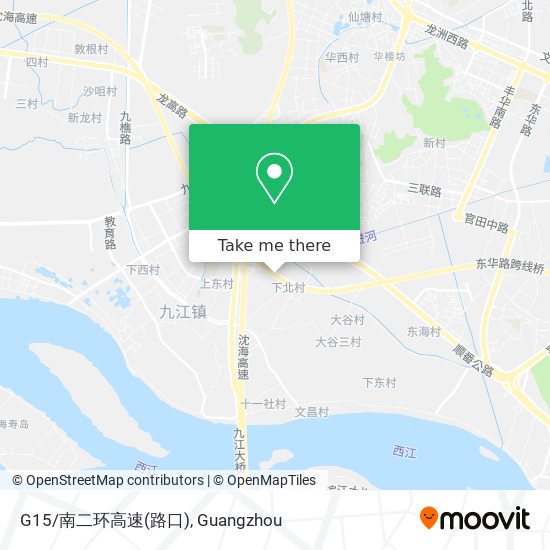 G15/南二环高速(路口) map
