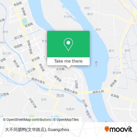 大不同腊鸭(文华路店) map