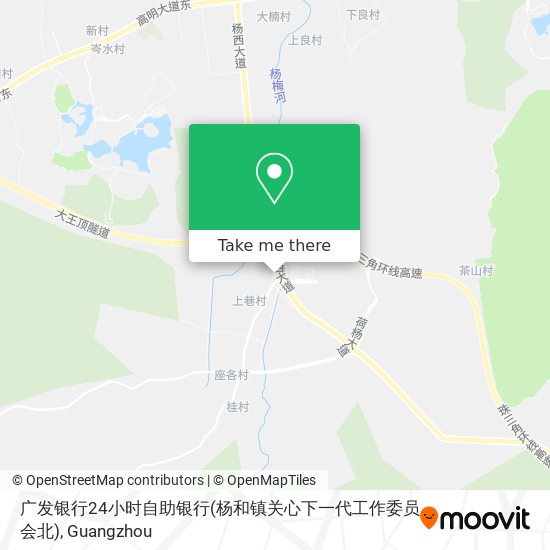 广发银行24小时自助银行(杨和镇关心下一代工作委员会北) map
