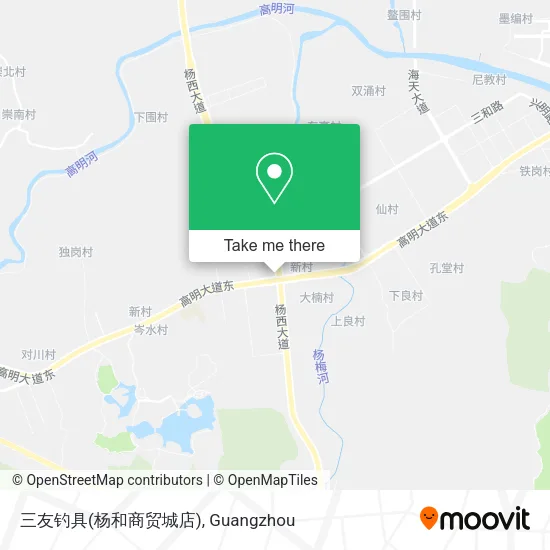 三友钓具(杨和商贸城店) map