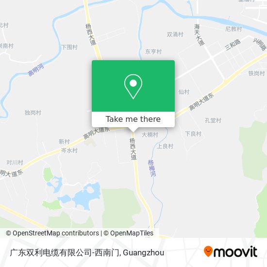 广东双利电缆有限公司-西南门 map